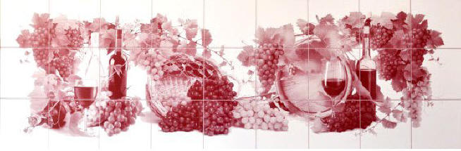 Панель отделочная 695*2070 Виноград цвет Бордо - фото в Миди Лтд Изображение товара Панель отделочная 695*2070 Виноград цвет Бордо в Миди Лтд