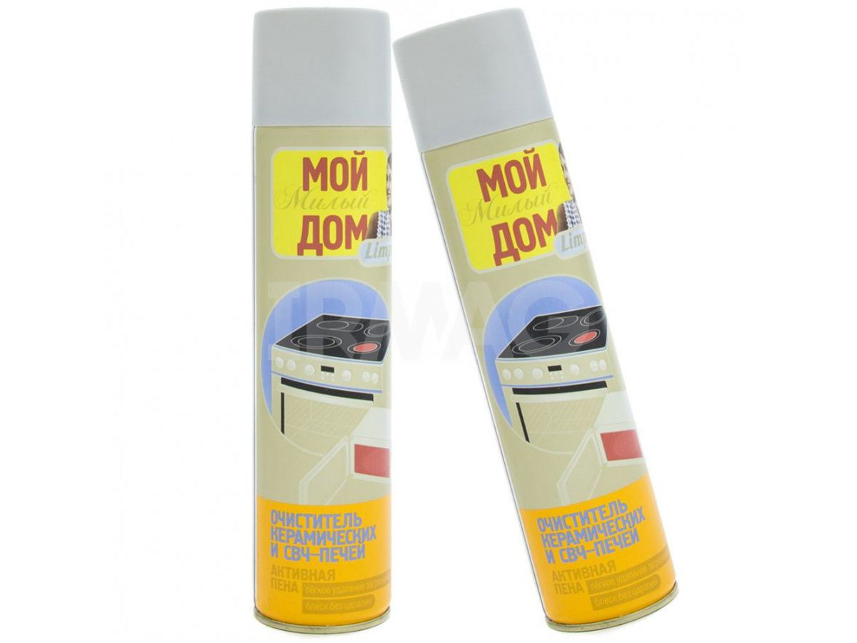 Очиститель Керамических и СВЧ печей  "Мой Милый Дом" 300мл (12шт/уп) 018.06 - фото в Миди Лтд Изображение товара Очиститель Керамических и СВЧ печей  "Мой Милый Дом" 300мл (12шт/уп) 018.06 в Миди Лтд