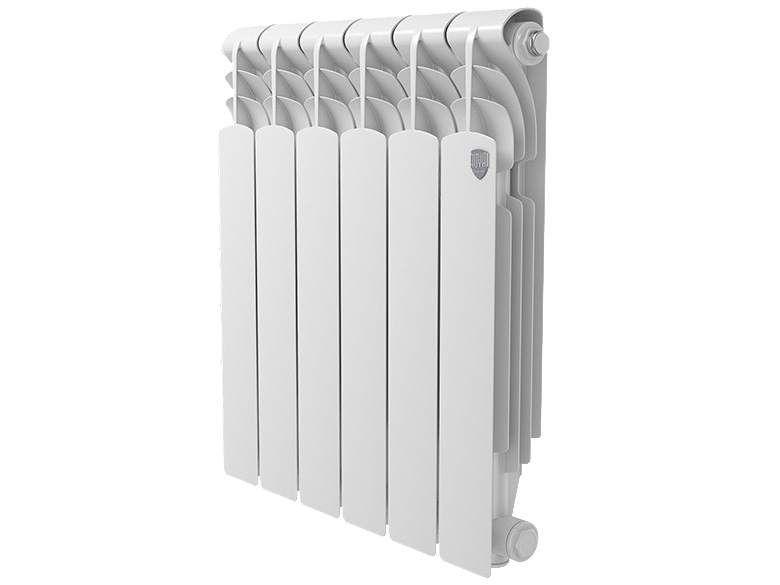 Радиатор алюминиевый Royal Thermo Revolution 500 (6секции ) - фото в Миди Лтд Изображение товара Радиатор алюминиевый Royal Thermo Revolution 500 (6секции ) в Миди Лтд