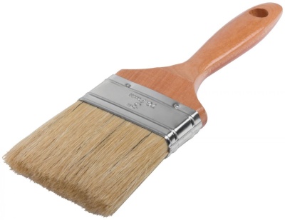 Кисть флейцевая Профи натур щетина дерев ручка 3 75 мм - фото в Миди Лтд Изображение товара Кисть флейцевая Профи натур щетина дерев ручка 3 75 мм в Миди Лтд