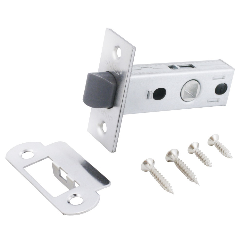 Изображение товара Защелка дверная APT L45-8 СР хром Аллюр (100) в Миди Лтд