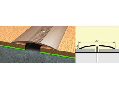 Изображение товара Широкий стык 60мм 0,9 дуб светлый в Миди Лтд