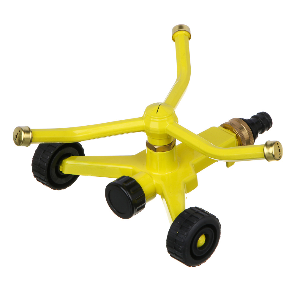 Спринклер роторный для полива INBLOOM PROF+ 3-х лучевой 1/2" на колесах (12шт/кор)    ХХ - фото в Миди Лтд Изображение товара Спринклер роторный для полива INBLOOM PROF+ 3-х лучевой 1/2" на колесах (12шт/кор)    ХХ в Миди Лтд