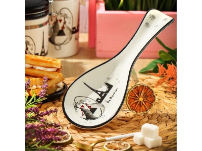 Подставка для ложки доломит Daniks Ля Мур Эффель (72шт/уп) - фото в Миди Лтд Изображение товара Подставка для ложки доломит Daniks Ля Мур Эффель (72шт/уп) в Миди Лтд