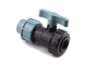 Кран шаровый ПНД 50*1 1/2 ВР STR - фото в Миди Лтд Изображение товара Кран шаровый ПНД 50*1 1/2 ВР STR в Миди Лтд