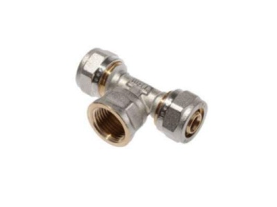 Изображение товара Тройник 26*3/4*26 ц/вн/ц (1/10/40) в Миди Лтд