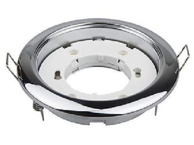 Светильник IN HOME под лампу GX53 standart 230В хром - фото в Миди Лтд Изображение товара Светильник IN HOME под лампу GX53 standart 230В хром в Миди Лтд