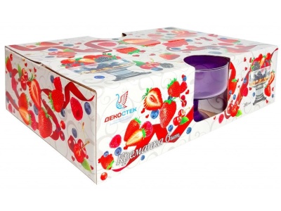 Изображение товара Набор креманок Садовая ягода 6шт (6шт/уп) в Миди Лтд