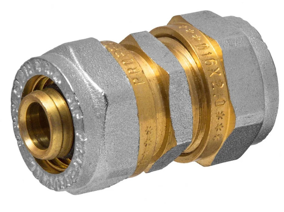 Изображение товара Патрубок 16*16 ц/ц (1/10/160) в Миди Лтд