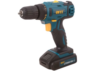 Изображение товара Дрель-Шуруповерт аккумуляторная FIT 0-400/1450 18В (кейс) в Миди Лтд