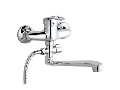 Смеситель для ванны длинный излив NHK6-C ZEGOR - фото в Миди Лтд Изображение товара Смеситель для ванны длинный излив NHK6-C ZEGOR в Миди Лтд