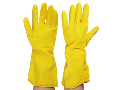 Изображение товара Перчатки резиновые VETTA ПРЕМИУМ L (240шт/уп) в Миди Лтд