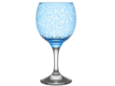 Изображение товара Фужер Лиана 250мл 6шт голубой (2шт/уп) Х в Миди Лтд