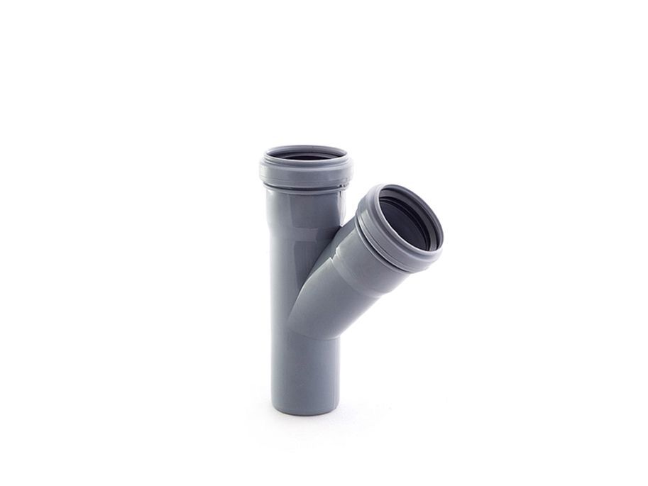 Изображение товара Тройник  50*50*45 (ММП) (60шт/уп) в Миди Лтд