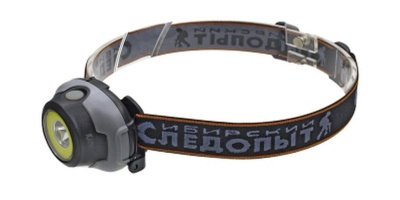 Фонарь налобный 61х54х37мм "Сибирский Следопыт" Люмен, 1 LED+ 1 СОВ, 3*AAA - фото в Миди Лтд Изображение товара Фонарь налобный 61х54х37мм "Сибирский Следопыт" Люмен, 1 LED+ 1 СОВ, 3*AAA в Миди Лтд