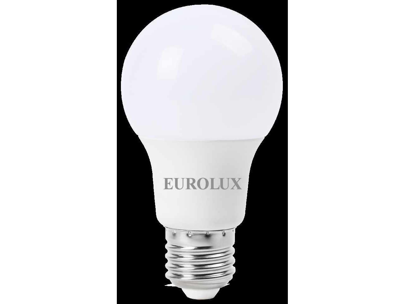 Изображение товара Лампа светодиодная Eurolux груша 11W E27 A60 6000K в Миди Лтд