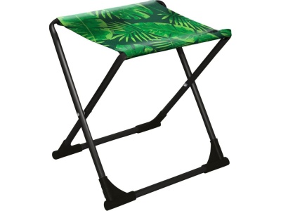 Стул складной походный NIKA 375x300x385 с тропическими листьями темный Х - фото в Миди Лтд Изображение товара Стул складной походный NIKA 375x300x385 с тропическими листьями темный Х в Миди Лтд