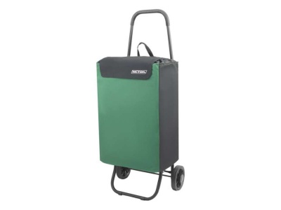 Сумка-тележка Попутчица зеленый/черный (4шт/уп) - фото в Миди Лтд Изображение товара Сумка-тележка Попутчица зеленый/черный (4шт/уп) в Миди Лтд