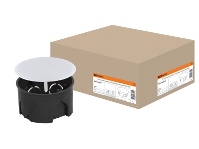 Коробка распаячная СП D103х50мм крышка IP20 TDM - фото в Миди Лтд Изображение товара Коробка распаячная СП D103х50мм крышка IP20 TDM в Миди Лтд