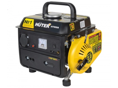 Изображение товара Генератор бензиновый Huter HT950A 650Вт в Миди Лтд
