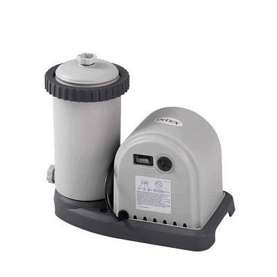 Фильтр-насос для бассейнов INTEX с картриджами 5678 л/час 28636 - фото в Миди Лтд Изображение товара Фильтр-насос для бассейнов INTEX с картриджами 5678 л/час 28636 в Миди Лтд