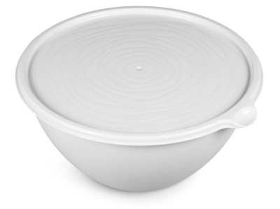 Изображение товара Миска салатница "Риччи" 2л светло-серая (14шт/уп) в Миди Лтд