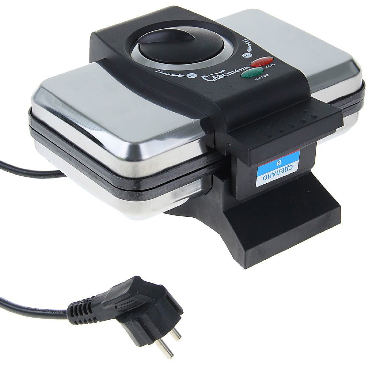 Вафельница-орешница электрическая Сластена-орешек ЭО-1 УЗБИ 1000Вт - фото в Миди Лтд Изображение товара Вафельница-орешница электрическая Сластена-орешек ЭО-1 УЗБИ 1000Вт в Миди Лтд