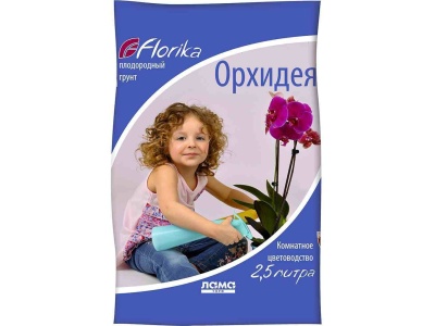 Грунт ОРХИДЕЯ Флорика 2,5л - фото в Миди Лтд Изображение товара Грунт ОРХИДЕЯ Флорика 2,5л в Миди Лтд