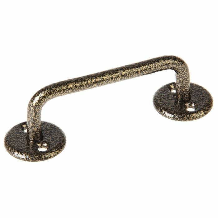 Ручка скоба РС-100 бронза (10шт/уп) - фото в Миди Лтд Изображение товара Ручка скоба РС-100 бронза (10шт/уп) в Миди Лтд