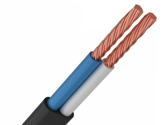 Изображение товара Кабель ШВВП 2х0,75 черный ГОСТ (200м/бухта) в Миди Лтд