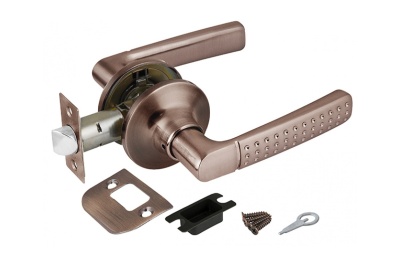 Замок ручка Медь без ключа,без фиксатора 6026 АС-Р - фото в Миди Лтд Изображение товара Замок ручка Медь без ключа,без фиксатора 6026 АС-Р в Миди Лтд