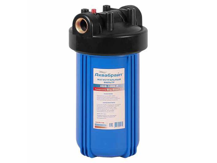 Изображение товара Фильтр магистральный АКВАБРАЙТ  БЛЮ 10d в Миди Лтд