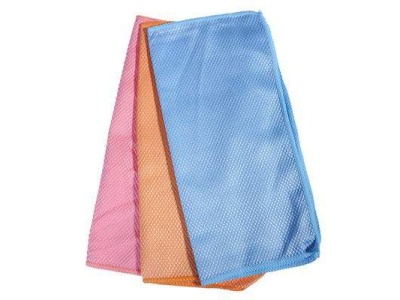 Изображение товара Салфетка из микрофибры для стекол и зеркал 30*30см 3 цвета VETTA (12шт/уп) в Миди Лтд