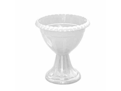 Кашпо на пьедестале 25,0л белое (10шт/уп) - фото в Миди Лтд Изображение товара Кашпо на пьедестале 25,0л белое (10шт/уп) в Миди Лтд