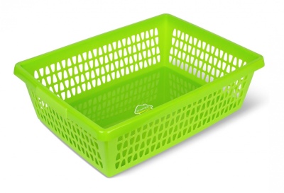 Корзина для хранения ВЕЛЕТТА прямоугольная 38*28*11см (16шт/уп) - фото в Миди Лтд Изображение товара Корзина для хранения ВЕЛЕТТА прямоугольная 38*28*11см (16шт/уп) в Миди Лтд