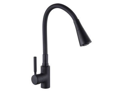 Смеситель для кухни СоюзКран гибкий излив керам картридж 35мм черный цинк SK01-F132 - фото в Миди Лтд Изображение товара Смеситель для кухни СоюзКран гибкий излив керам картридж 35мм черный цинк SK01-F132 в Миди Лтд