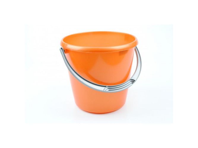 Ведро СОЛО перламутровое оранжевое 3л (19шт/уп) - фото в Миди Лтд Изображение товара Ведро СОЛО перламутровое оранжевое 3л (19шт/уп) в Миди Лтд