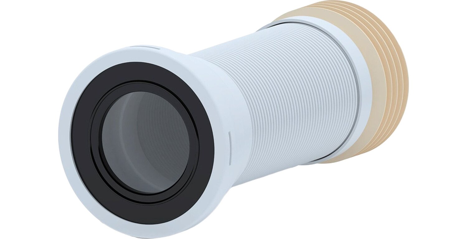 Изображение товара Удлинитель гибкий для унитаза Ани с металлической спиралью d110мм (20шт/уп) в Миди Лтд