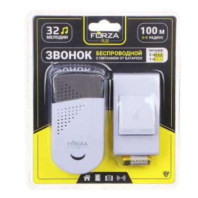 Звонок беспроводной, 32 мелодии 3.0VDC     ХХ - фото в Миди Лтд Изображение товара Звонок беспроводной, 32 мелодии 3.0VDC     ХХ в Миди Лтд