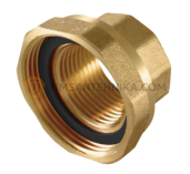 Изображение товара Американка 1 1/2" гх1"г для насоса латунь TIM (10шт/уп) в Миди Лтд