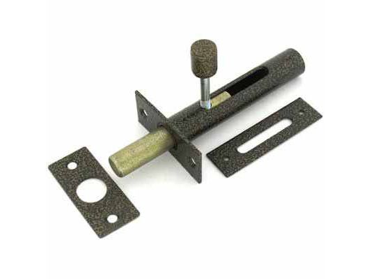 Засов врезной Киров ЗД-05 антик бронза (25шт/уп) - фото в Миди Лтд Изображение товара Засов врезной Киров ЗД-05 антик бронза (25шт/уп) в Миди Лтд