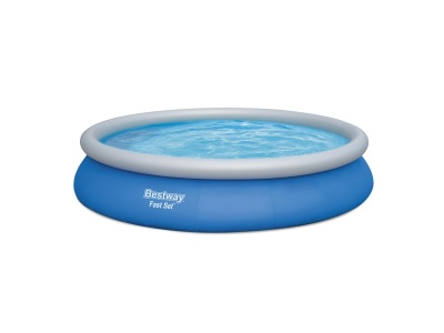 Бассейн надувной с фильтр насосом BESTWAY Fast Set 457*84см 57313 - фото в Миди Лтд Изображение товара Бассейн надувной с фильтр насосом BESTWAY Fast Set 457*84см 57313 в Миди Лтд