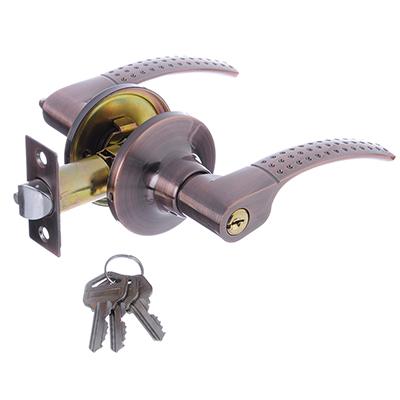 Замок ручка Медь с ключом LARS    ХХ - фото в Миди Лтд Изображение товара Замок ручка Медь с ключом LARS    ХХ в Миди Лтд