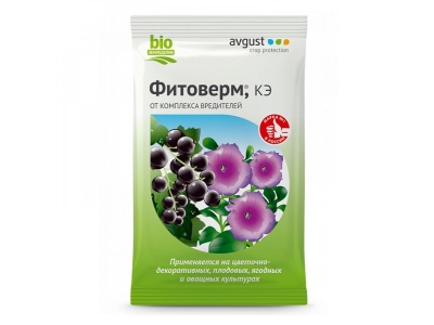 Средство Фитоверм от вредителей Август 4мл - фото в Миди Лтд Изображение товара Средство Фитоверм от вредителей Август 4мл в Миди Лтд
