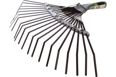 Изображение товара Грабли веерные пластинчатые 20 зубьев оцинкованные в Миди Лтд