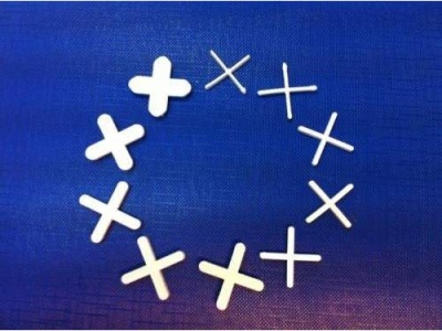 Крестики для плитки 3,0мм (100шт/уп) - фото в Миди Лтд Изображение товара Крестики для плитки 3,0мм (100шт/уп) в Миди Лтд