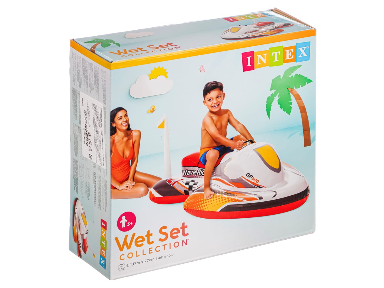 Фигура надувная Гидроцикл INTEX рем комплект 117*77см 57520 (6шт/кор) - фото в Миди Лтд Изображение товара Фигура надувная Гидроцикл INTEX рем комплект 117*77см 57520 (6шт/кор) в Миди Лтд