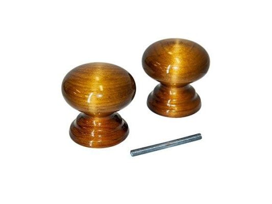 Ручка-кнопка круглая Орех (24шт/уп) - фото в Миди Лтд Изображение товара Ручка-кнопка круглая Орех (24шт/уп) в Миди Лтд