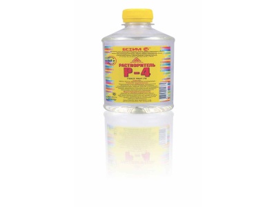 Растворитель Р-4 0,5л ЯСХИМ (25шт/уп; 1200шт/пал) - фото в Миди Лтд Изображение товара Растворитель Р-4 0,5л ЯСХИМ (25шт/уп; 1200шт/пал) в Миди Лтд