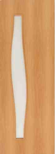 Изображение товара Полотно дверное ПО со стекл Волна ламинированное миланский орех 900 в Миди Лтд